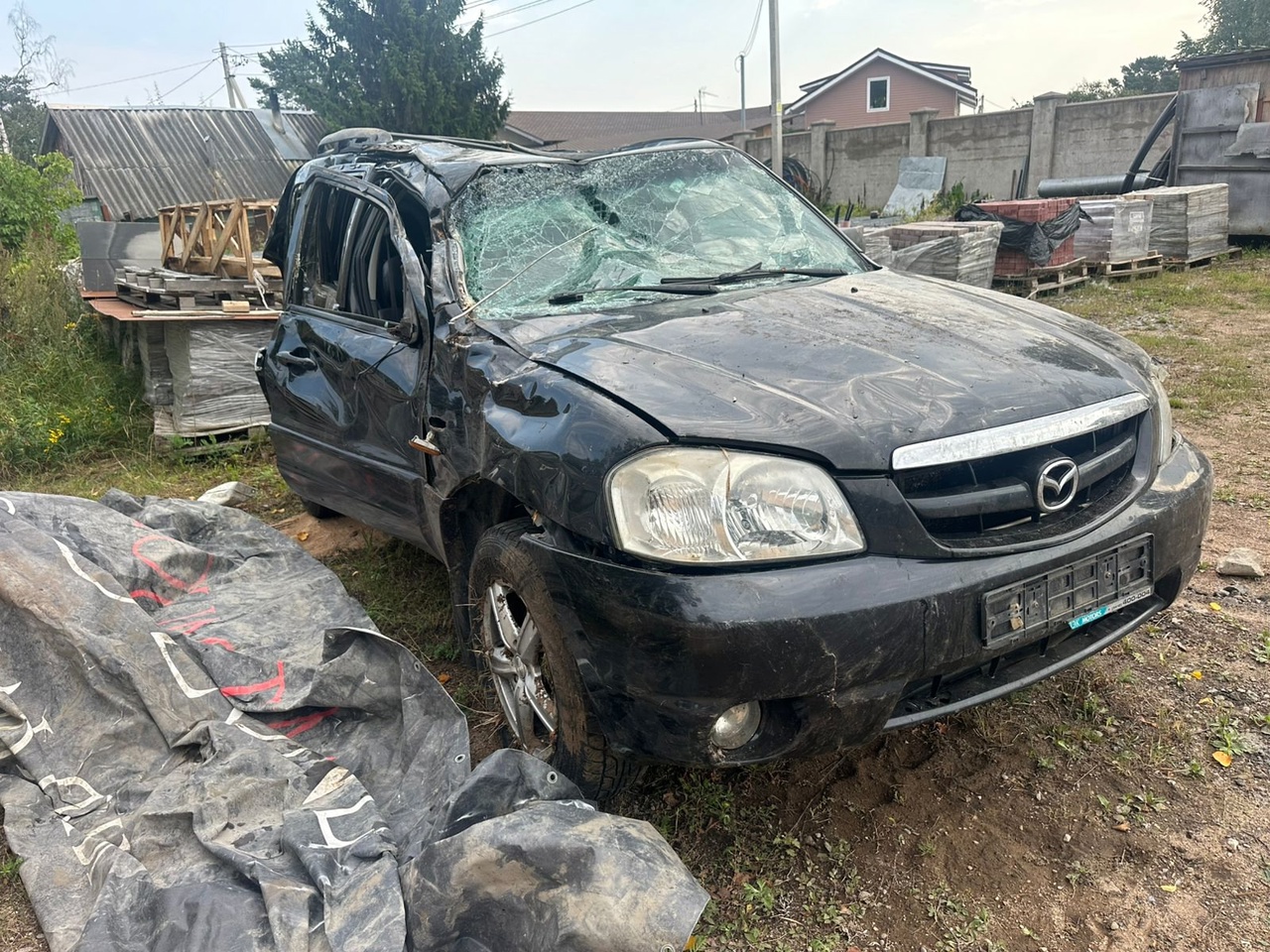 Mazda Tribute 2002 год после ДТП