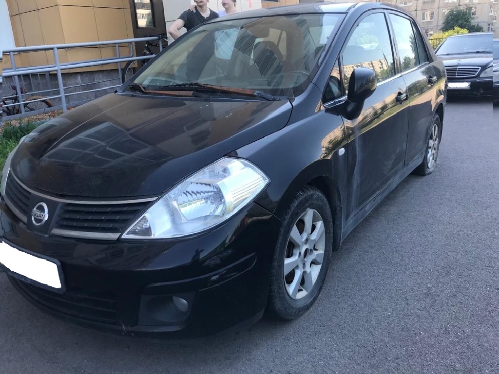 Выкуп Nissan Tiida 2006 год не на ходу в Санкт-Петербурге