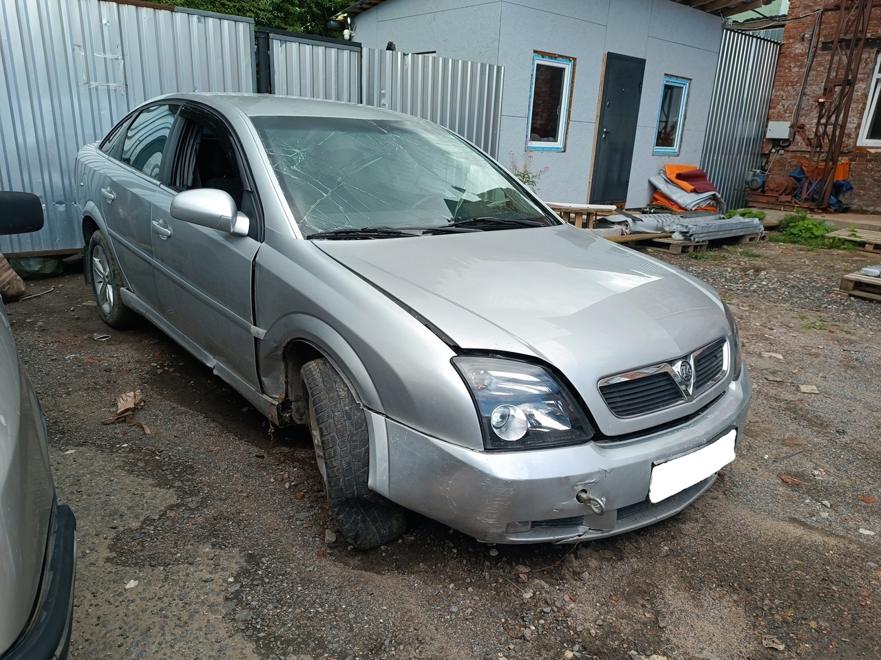 Opel Vectra 2002 год после ДТП